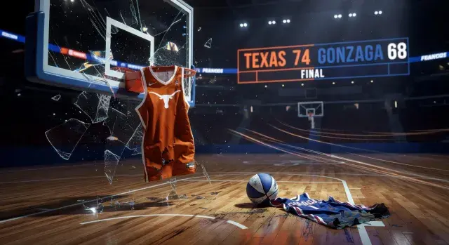 Texas Longhorns defeat Gonzaga 74-68 in NCAA second-round game