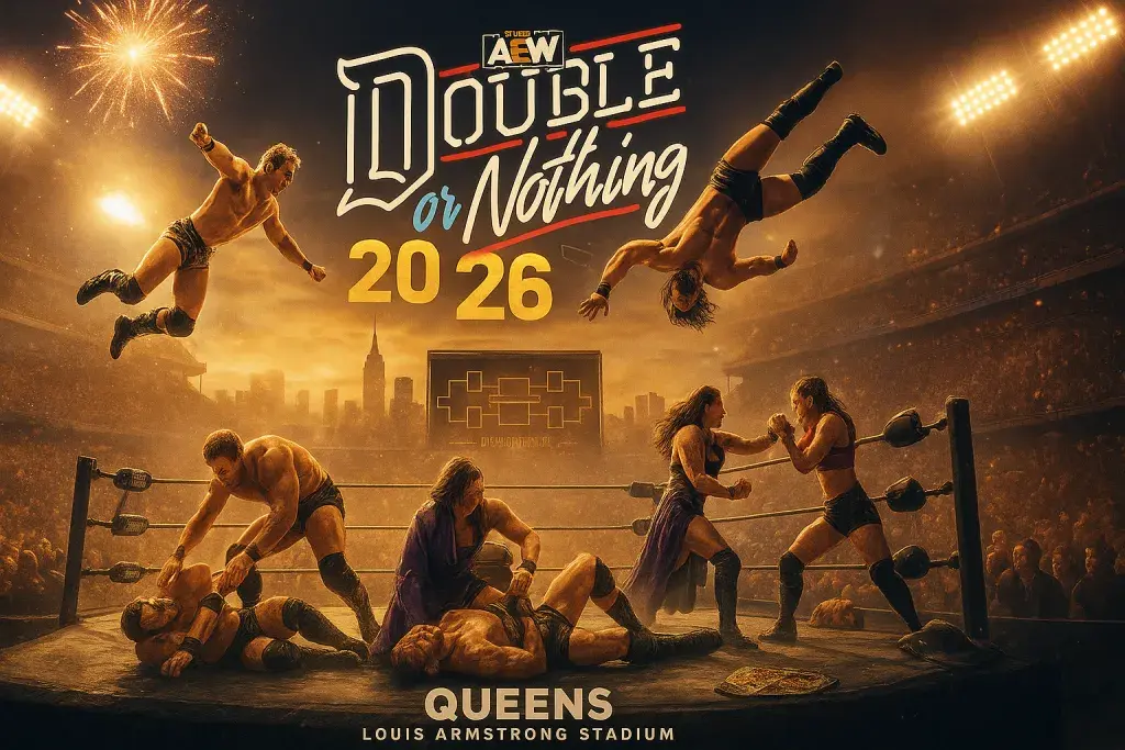 AEW Double or Nothing 2026 to feature five title matches in Queens