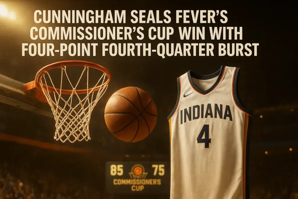 Cunningham Seals Fever's Commissioner's Cup Win With Four-Point Fourth-Quarter Burst