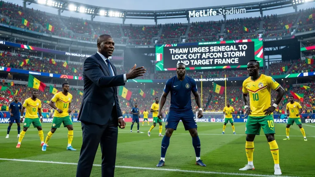 Thiaw Urges Senegal to Lock Out AFCON Storm and Target France