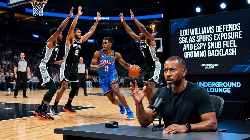 Lou Williams Defends SGA as Spurs Exposure and ESPY Snub Fuel Growing Backlash