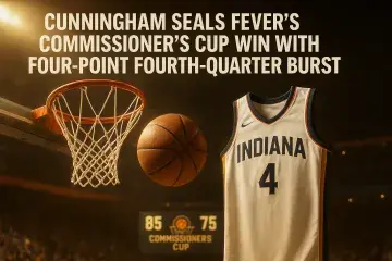 Cunningham Seals Fever's Commissioner's Cup Win With Four-Point Fourth-Quarter Burst