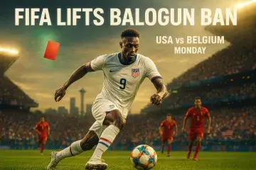 FIFA Lifts Balogun Ban, Clearing Him for USA's Round of 16 Clash With Belgium