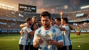 Messi Bows Out in Tears as Argentina Beat Benin