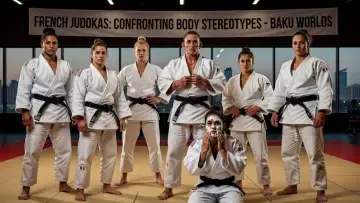 French Judokas Confront Body Stereotypes Ahead of Baku Worlds